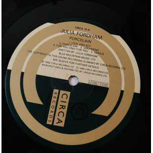 Julia Fordham ‎- Porcelain 1989 UK Version Vinyl LP ***READY TO SHIP from Hong Kong***